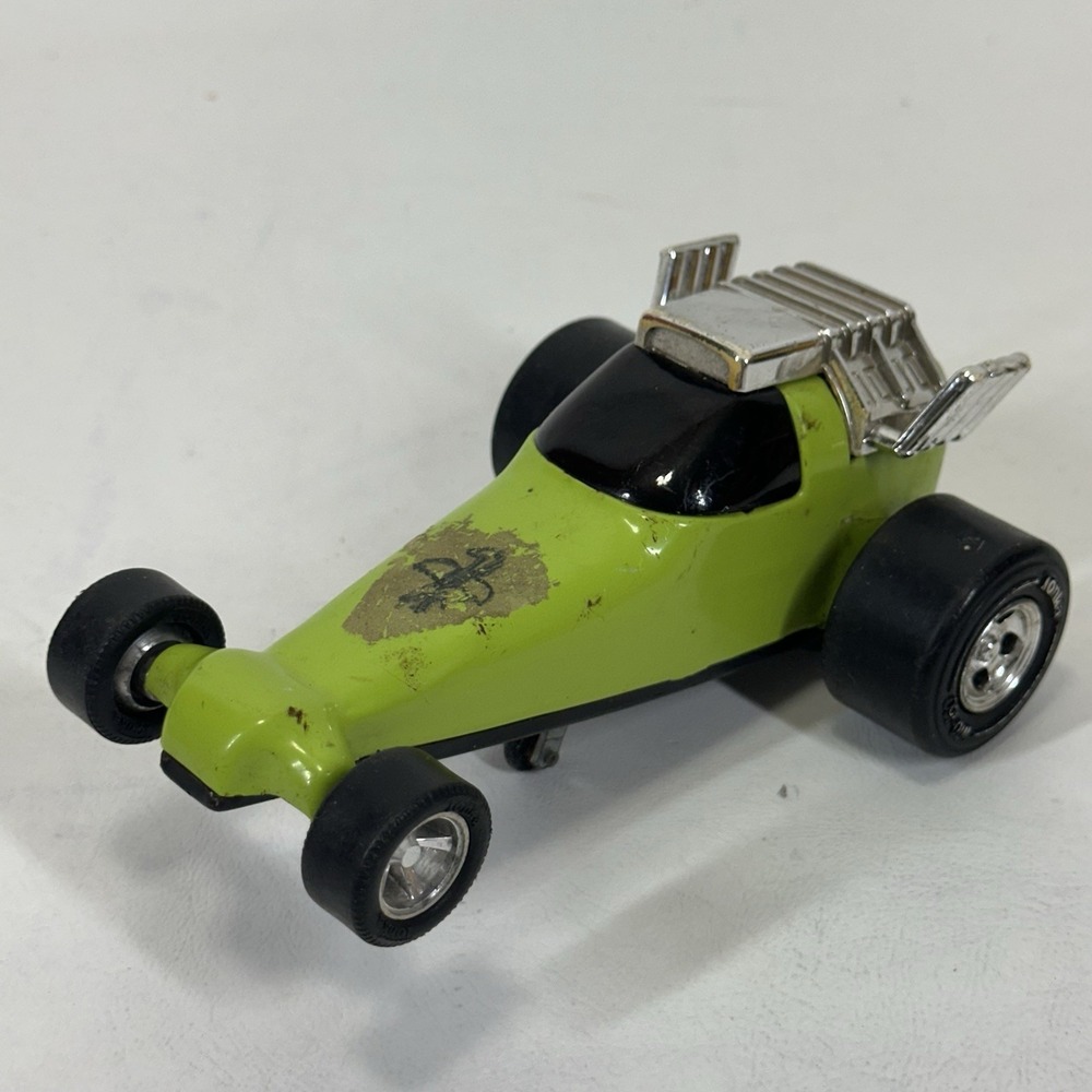 Tonka Rail Splitter Racer Green Pressed Steel Toy Vintage 1970s